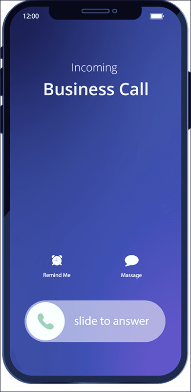 Incoming Business Call